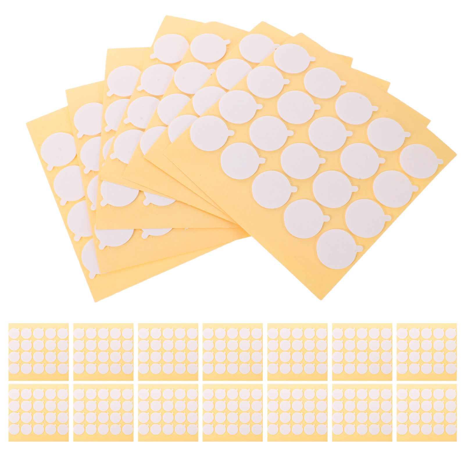 Adhesive Dot Wick - สติกเกอร์กาวติดไส้เทียนทรงกลมขนาด 20 มม. จำนวน 800 ชิ้น