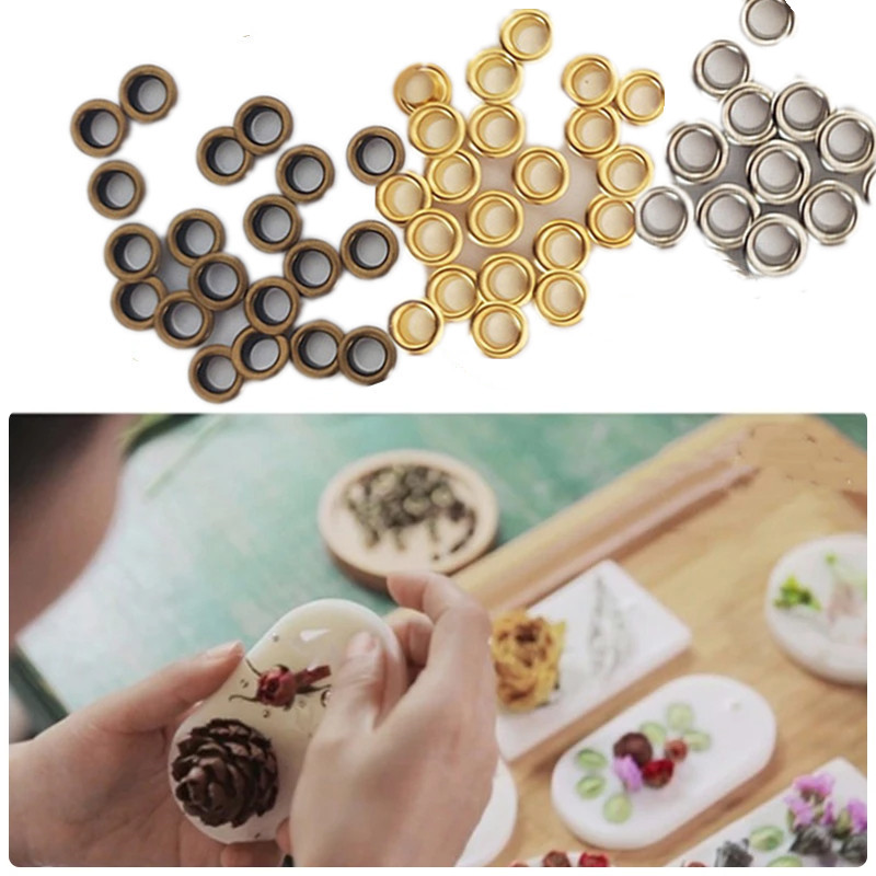 Candle Making Kit Beeswax - เทียนขี้ผึ้ง Buttonhole ชุด 5 มม./0.2in โลหะทนทานเทียนตาไก่