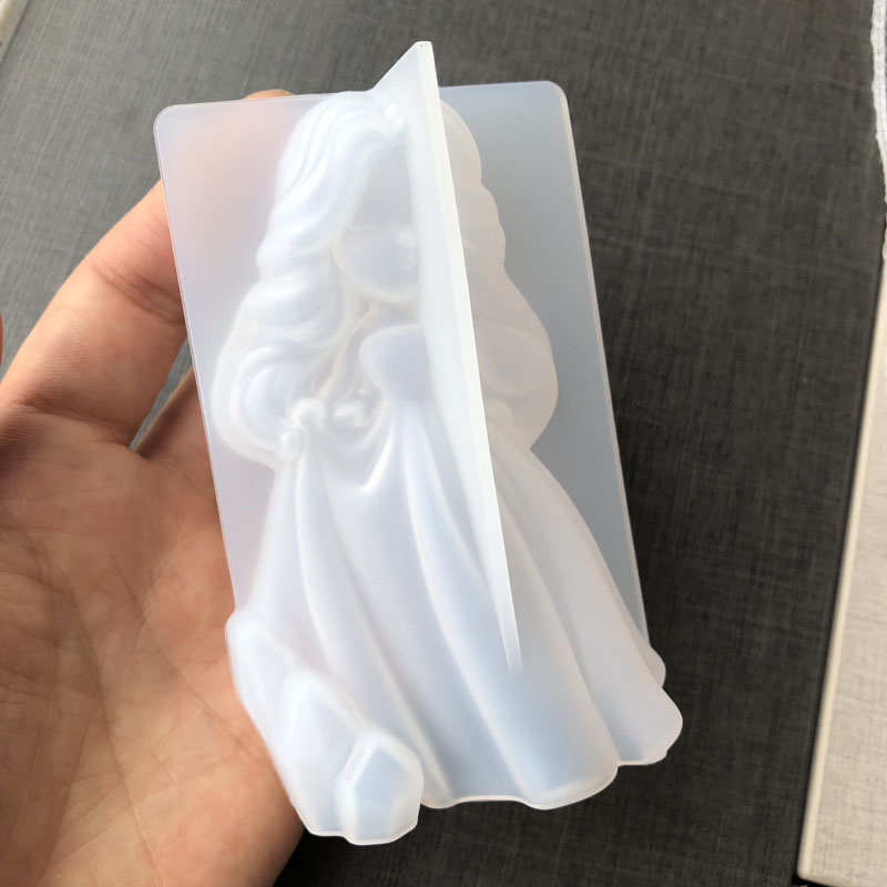 3D น่ารักเจ้าหญิงซิลิโคนเทียนแ - Candle Making Ideas บทวิจารณ์และราคา