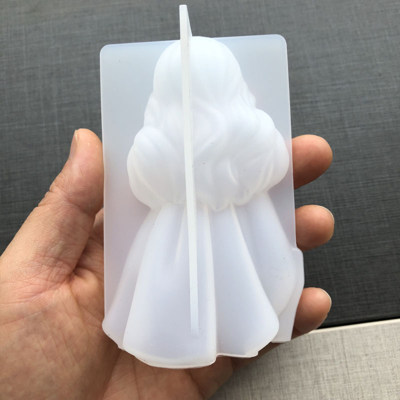 3D น่ารักเจ้าหญิงซิลิโคนเทียนแ - Candle Making Ideas บทวิจารณ์และราคา