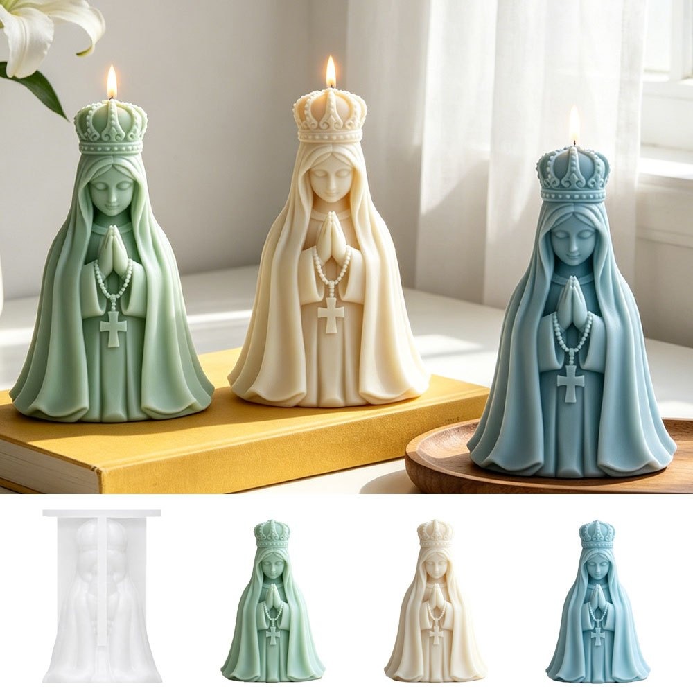 แม่พิมพ์เทียนซิลิโคนรูปพระแม่ม - Candle Making Jelly บทวิจารณ์และราคา