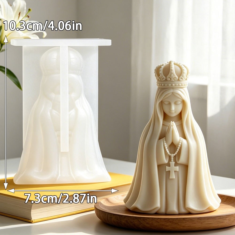แม่พิมพ์เทียนซิลิโคนรูปพระแม่ม - Candle Making Jelly บทวิจารณ์และราคา