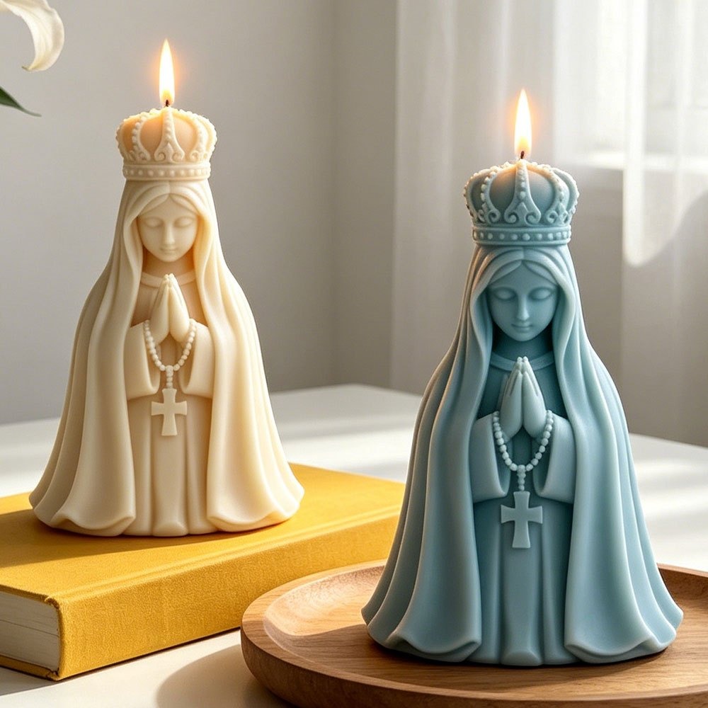 แม่พิมพ์เทียนซิลิโคนรูปพระแม่ม - Candle Making Jelly บทวิจารณ์และราคา