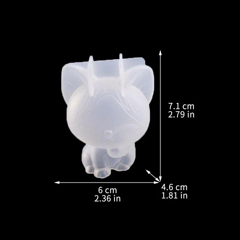 3D เรขาคณิตซิลิโคนยูนิคอร์นแมว - Candle Making Ideas บทวิจารณ์และราคา