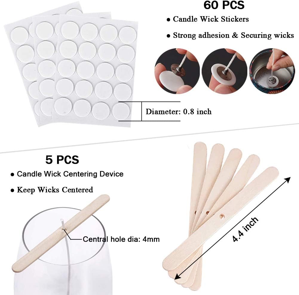 ชุดอุปกรณ์ทำเทียน DIY ไส้เทียน - Adhesive Dot Wick บทวิจารณ์และราคา