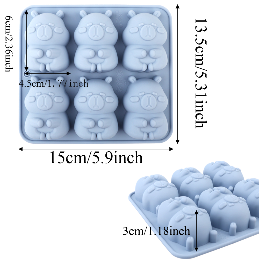 แม่พิมพ์เค้กซิลิโคน 1 ชิ้น รูป - Candle Making Jelly บทวิจารณ์และราคา