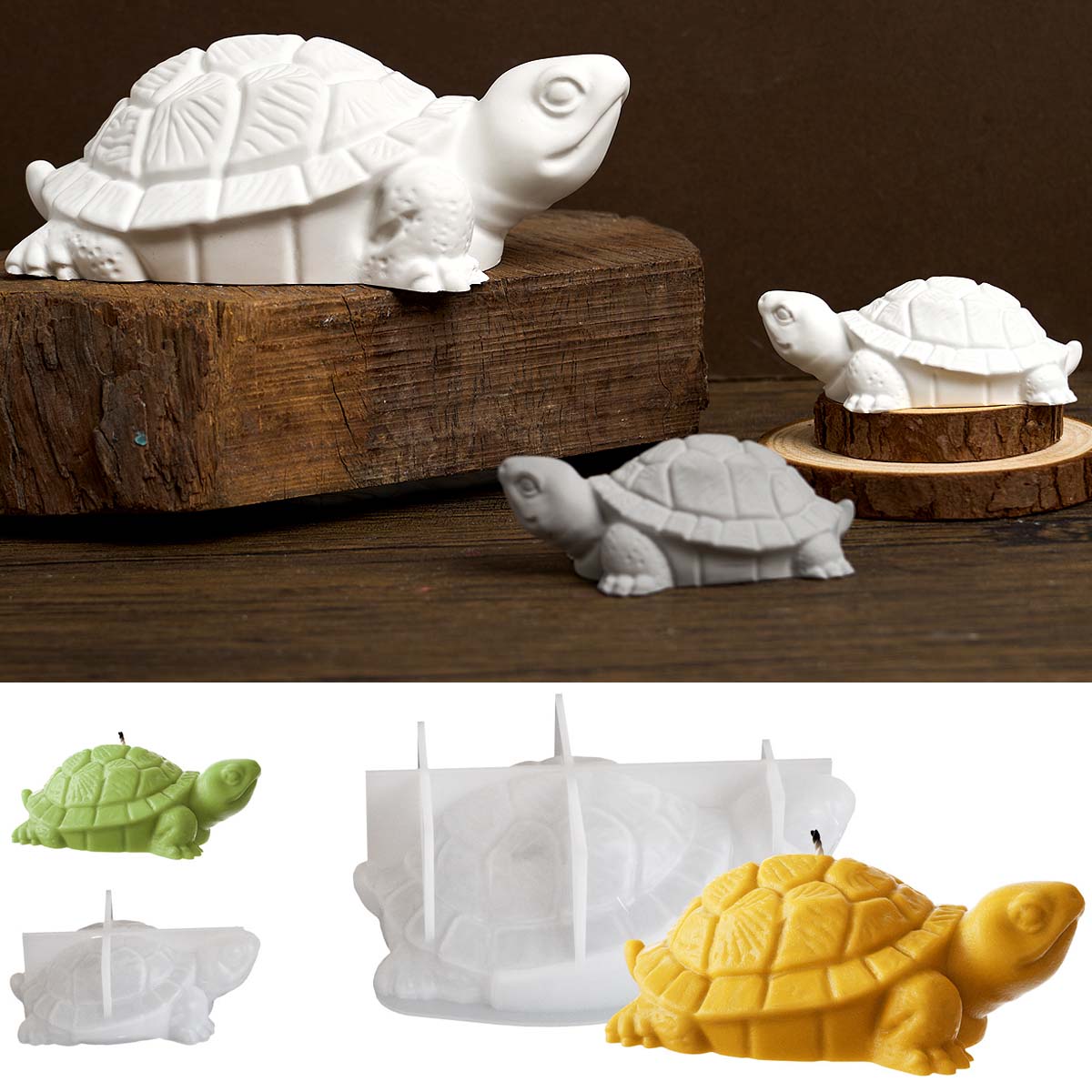 เต่าสเตอริโอซิลิโคนเทียนแม่พิม - Candle Making Jelly บทวิจารณ์และราคา