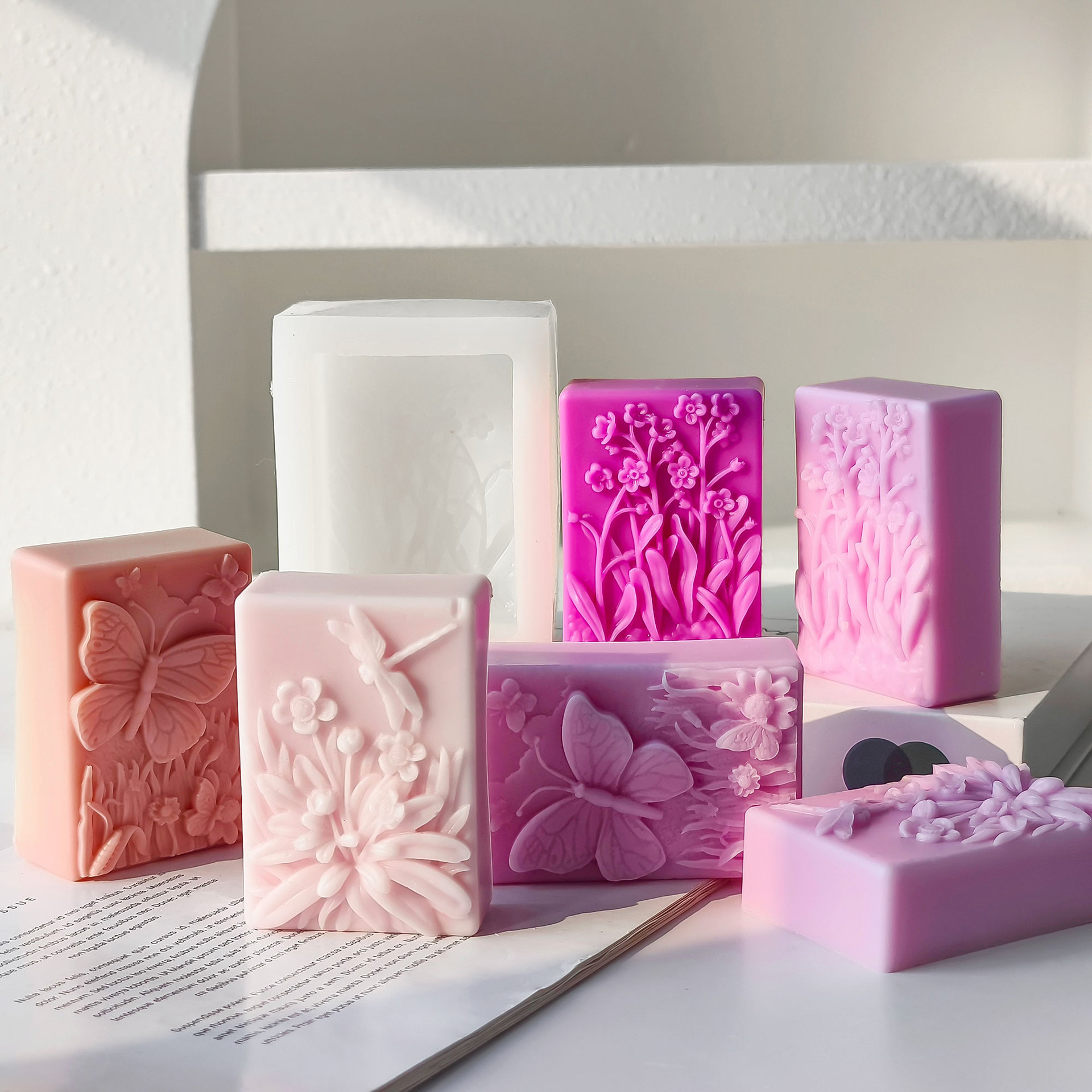 Dargonfly สบู่ซิลิโคนเทียนแม่พ - Candle Making Jelly บทวิจารณ์และราคา