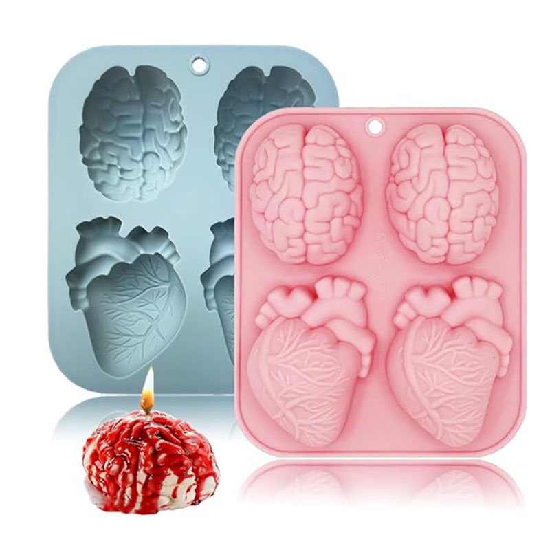 แม่พิมพ์ซิลิโคนรูปสมองมนุษย์แล - Candle Making Jelly บทวิจารณ์และราคา