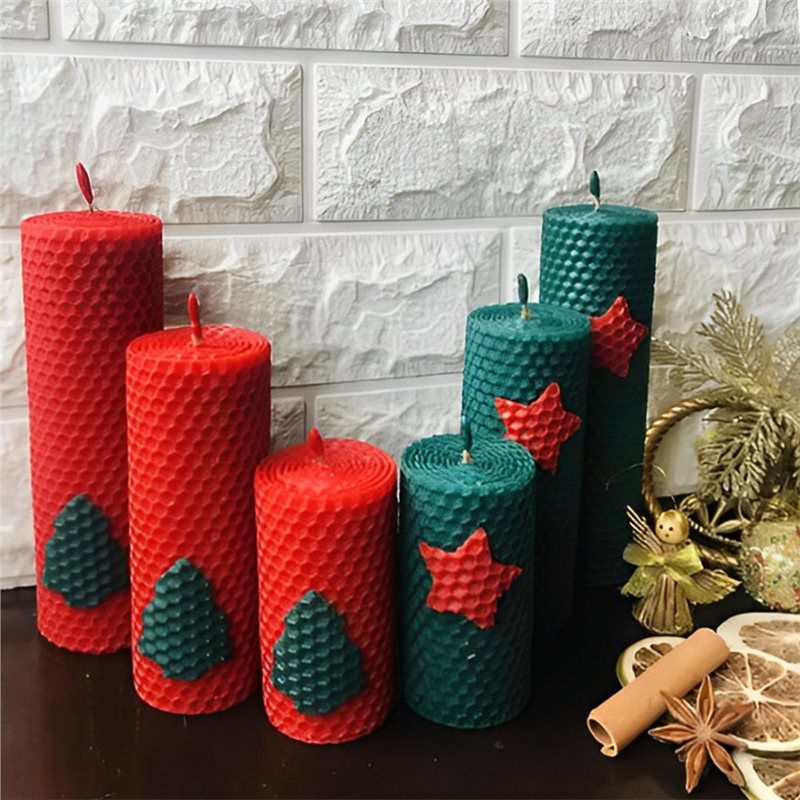 แผ่นขี้ผึ้ง AT21-Bee Swax (24  - Candle Making Kit Beeswax บทวิจารณ์และราคา