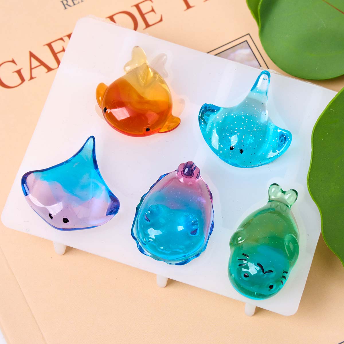 แม่พิมพ์ซิลิโคนรูปปลากระเบน 3  - Candle Making Ideas บทวิจารณ์และราคา