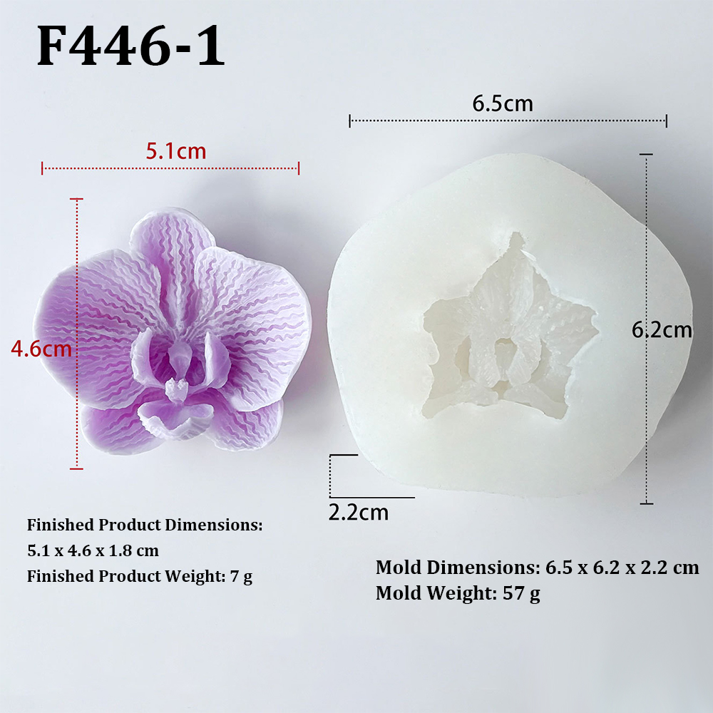 แม่พิมพ์ซิลิโคนรูปดอกกล้วยไม้ฟ - Candle Making Jelly บทวิจารณ์และราคา