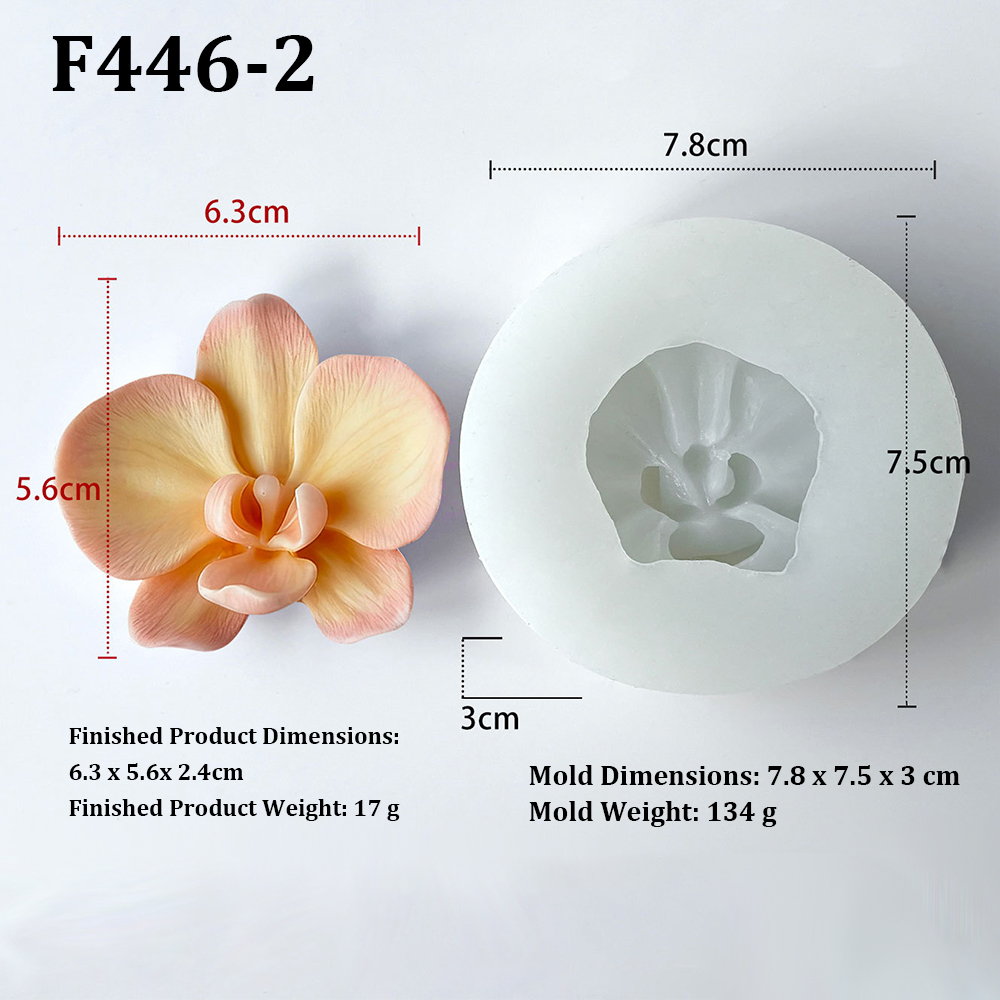 แม่พิมพ์ซิลิโคนรูปดอกกล้วยไม้ฟ - Candle Making Jelly บทวิจารณ์และราคา