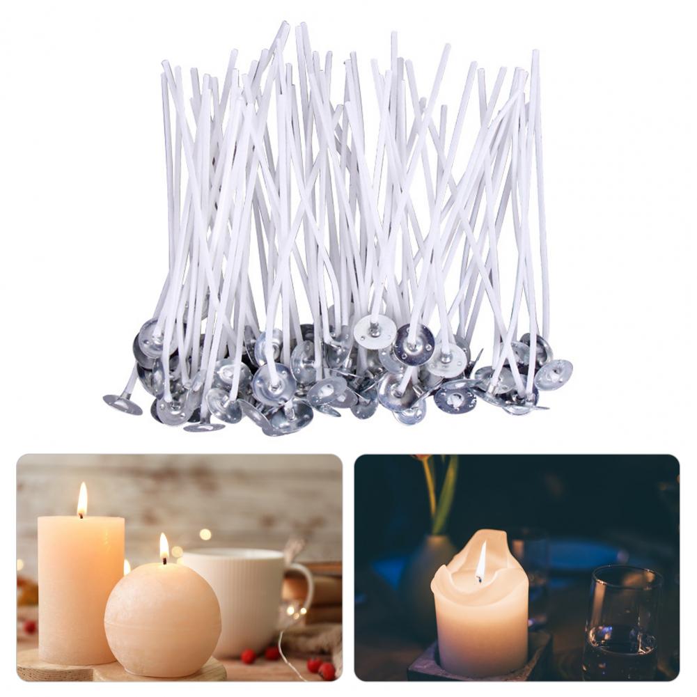 ไส้เทียนฝ้าย 50 ชิ้น ขนาด 10/1 - Candle Making Kit Beeswax บทวิจารณ์และราคา
