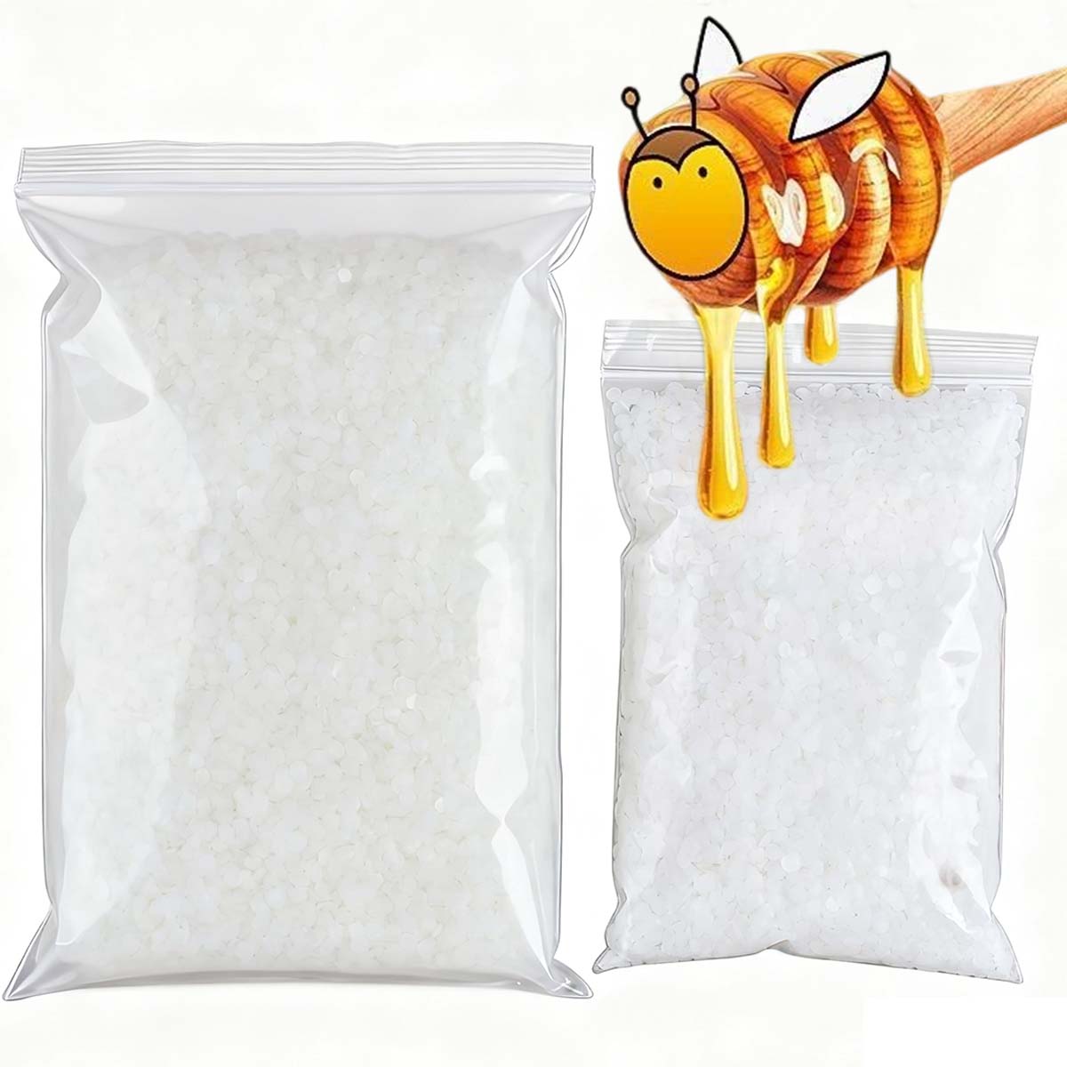 ขี้ผึ้งสีขาวบริสุทธิ์จากธรรมชา - Candle Making Kit Beeswax บทวิจารณ์และราคา